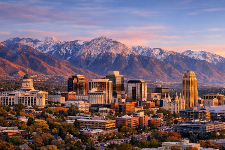 Salt Lake City Skyline