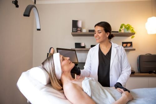 Medical spa and patient
