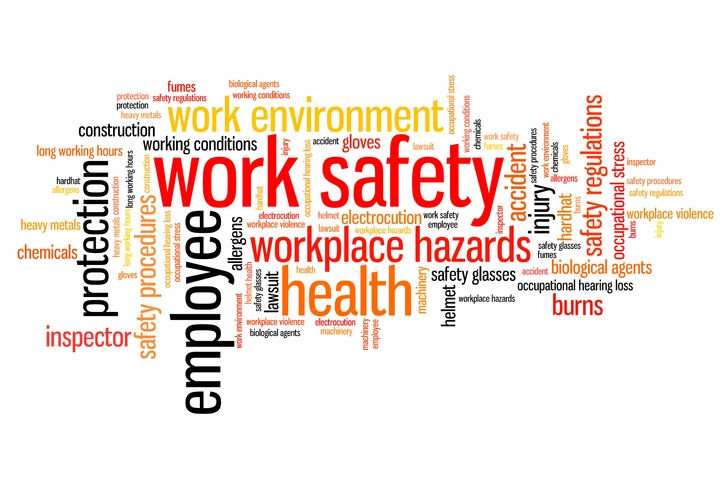 Work Safety words-494507173